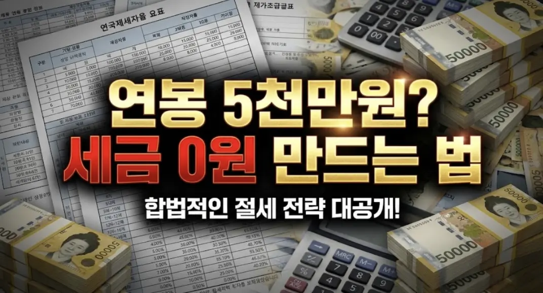 소득세율표 및 과세표준 총정리, 내 월급에서 세금 얼마나 뗄까?