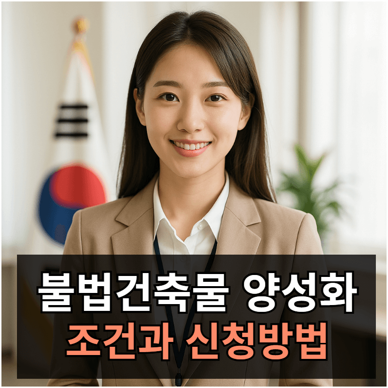 불법건축물 양성화 특별법ㅣ대상 유형 및 신청방법