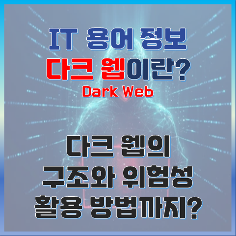 다크 웹(Dark Web)이란 무엇인가? - 구조, 위험성, 활용법 썸네일 이미지