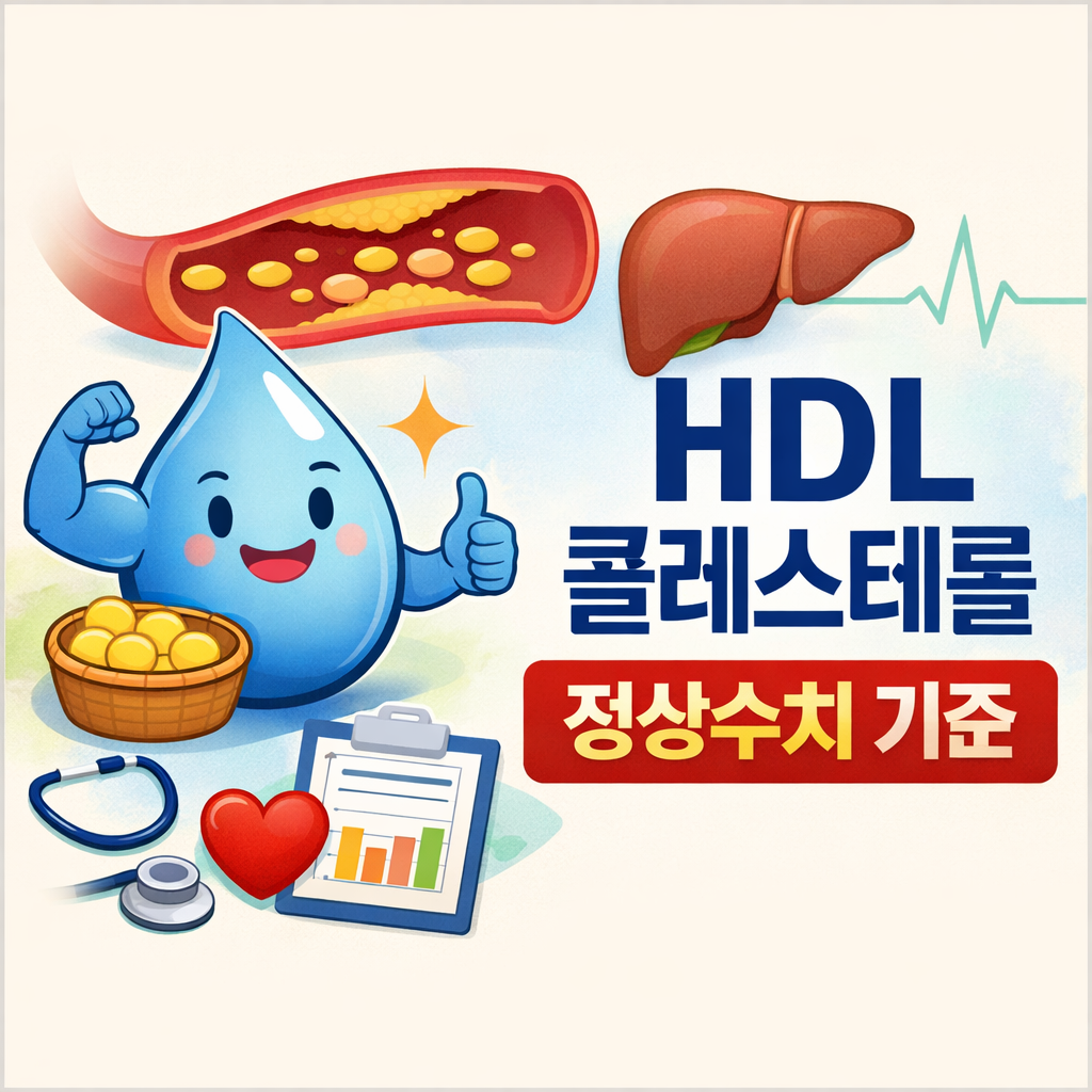 hdl콜레스테롤 정상수치