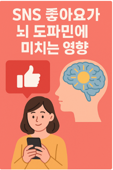 SNS 좋아요가 뇌 도파민에 미치는 영향