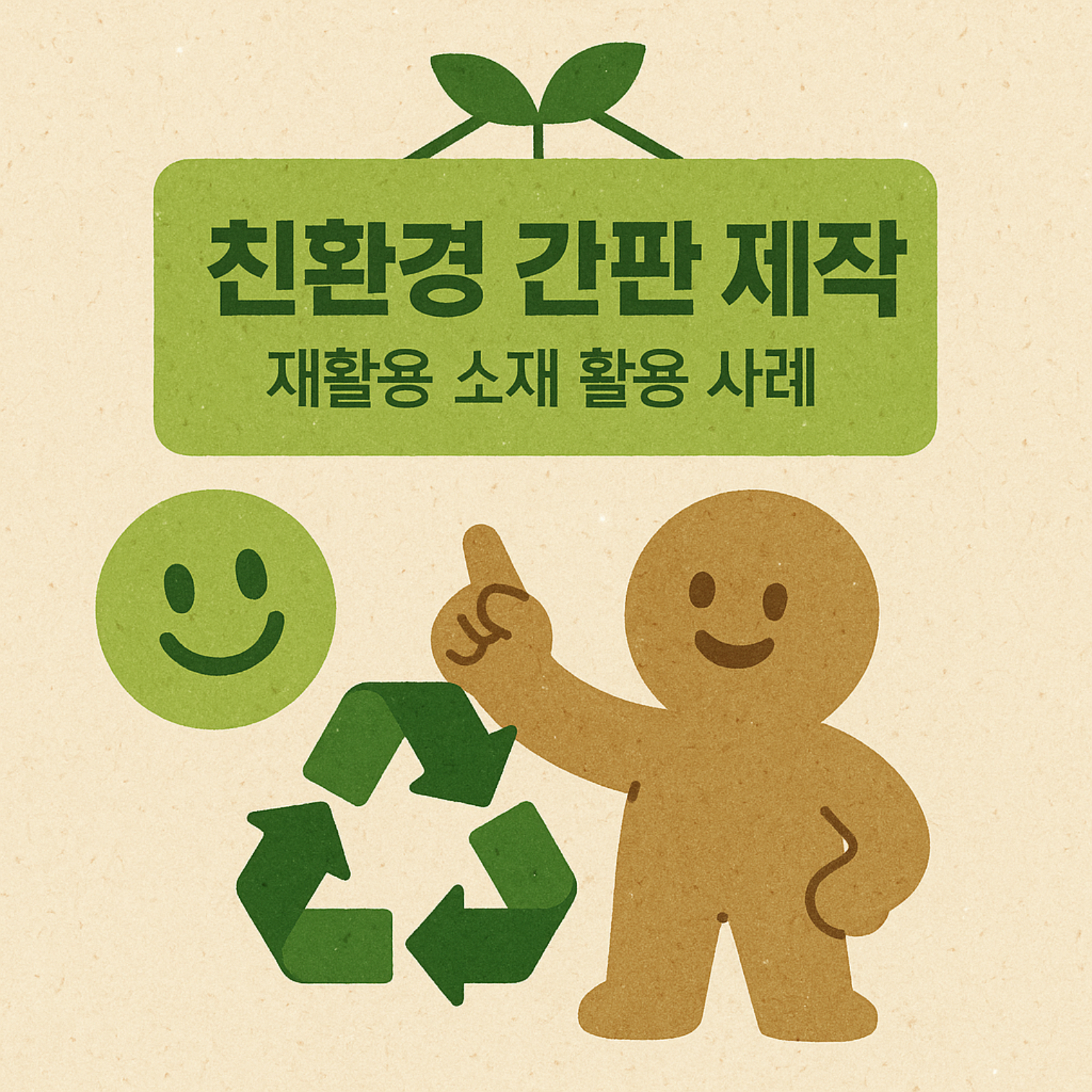 친환경 간판 제작: 재활용 소재 활용 사례