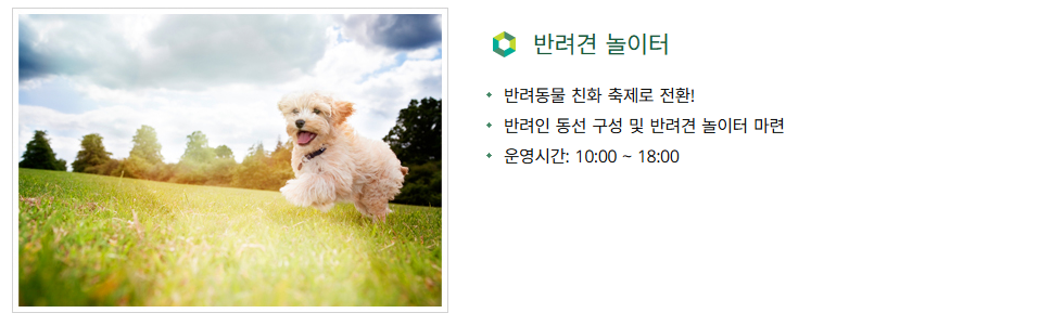 연천 구석기축제 편의시설2