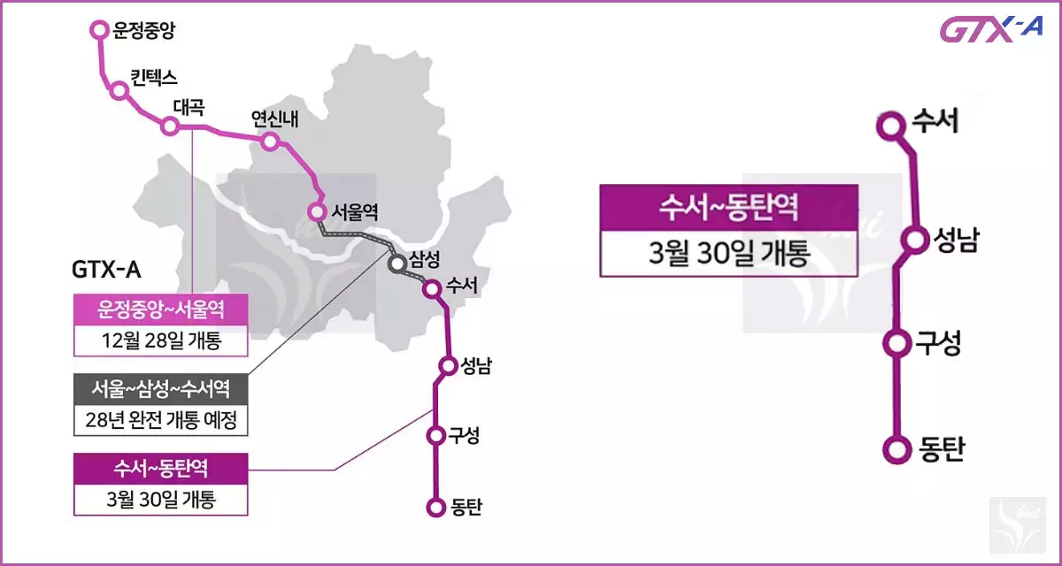 GTX-A 수서~동탄 노선