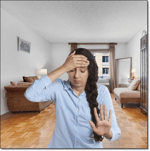 빈혈증이 있는 여성