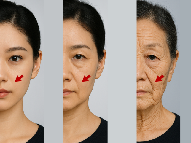 연령대별 팔자주름 접근 전략