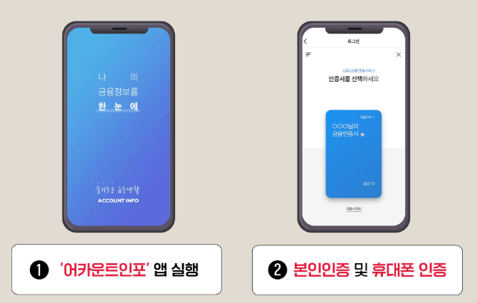 어카운트인포 앱