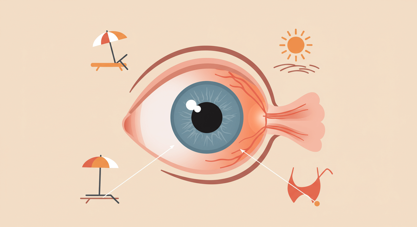 여름철 눈 질환, 망막박리 조심!