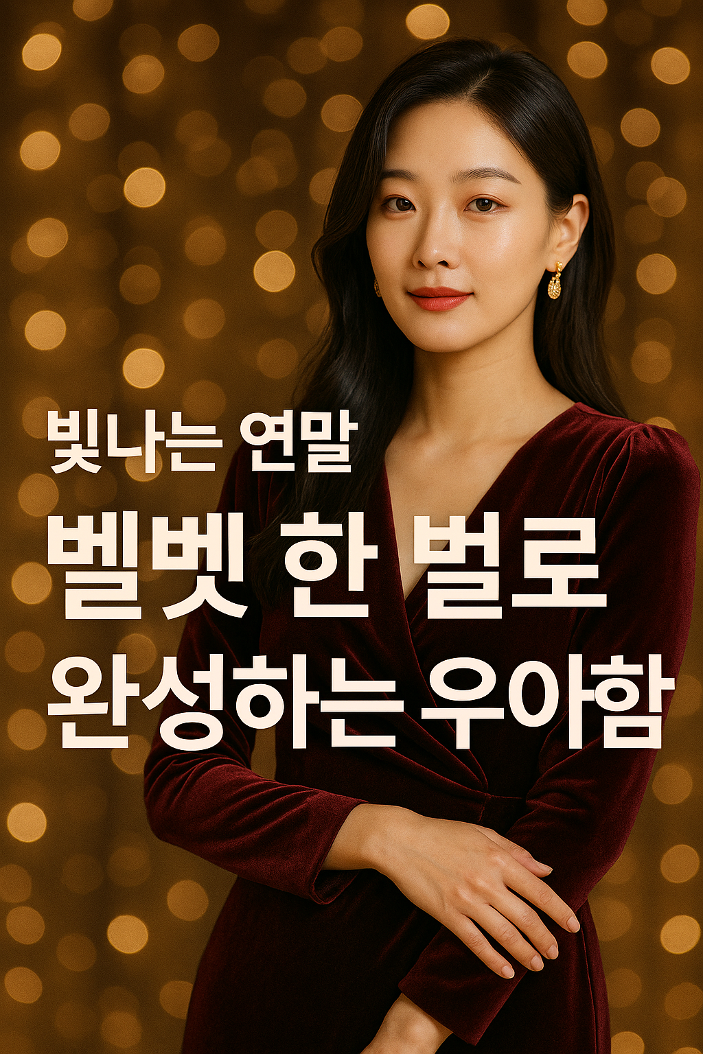 벨벳 원피스