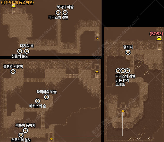 바하무트의 동굴 이미지