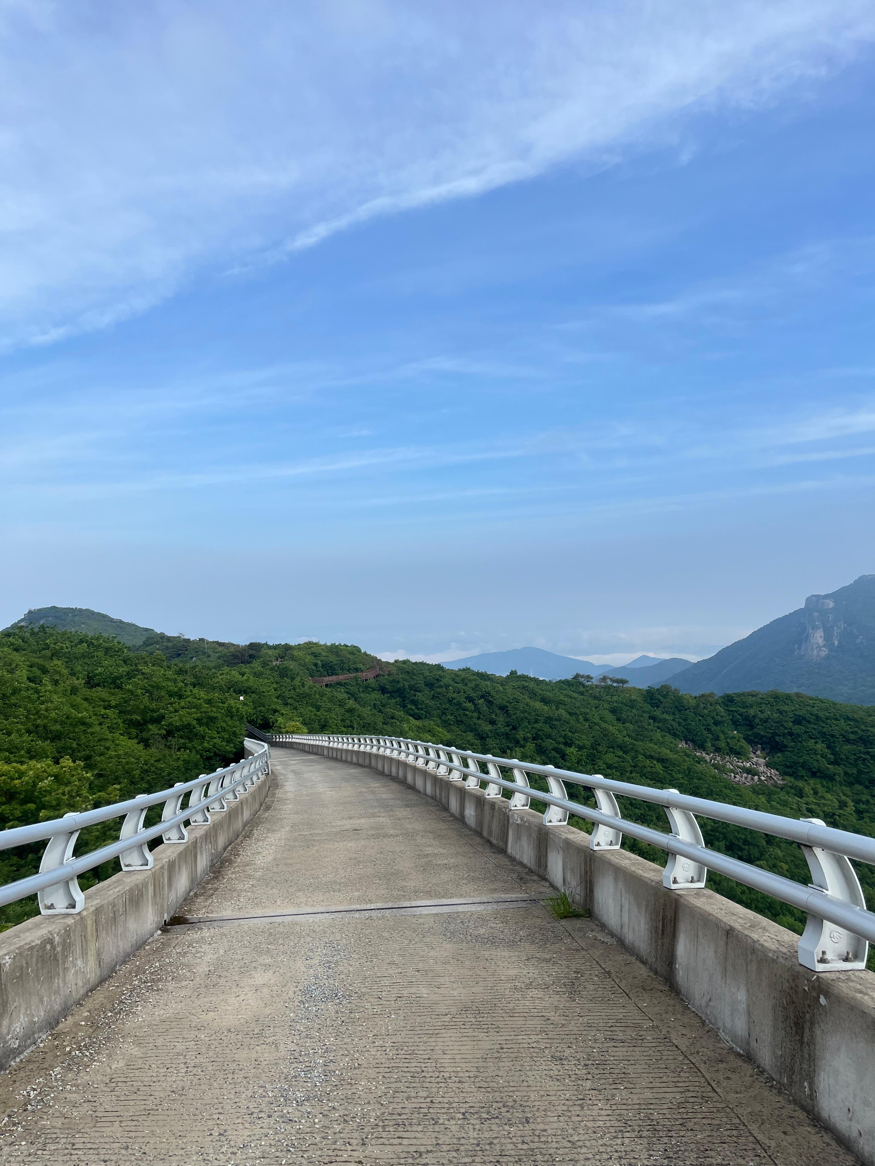 비슬산 레이더강우레이더관측소 가는길