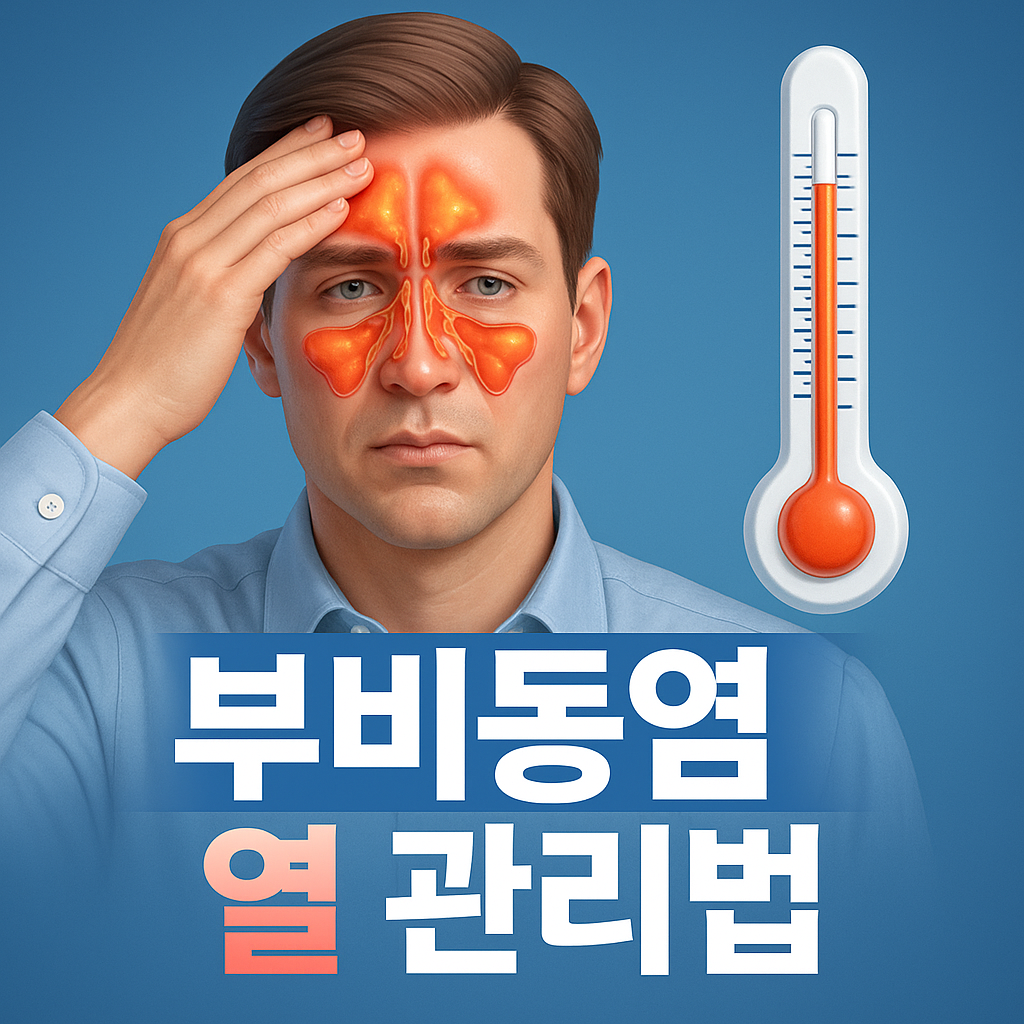 부비동염 열 관리법