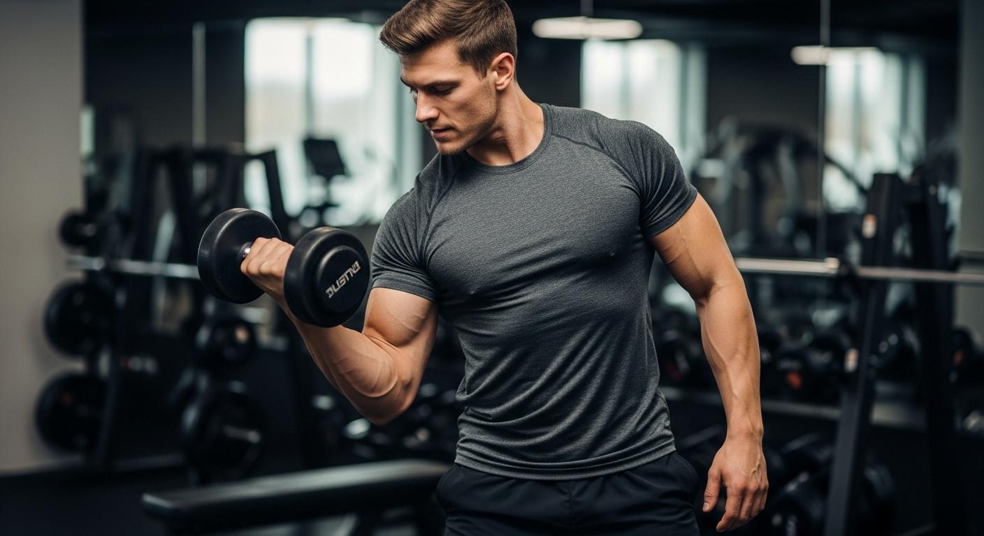 팔뚝살 운동 헬스