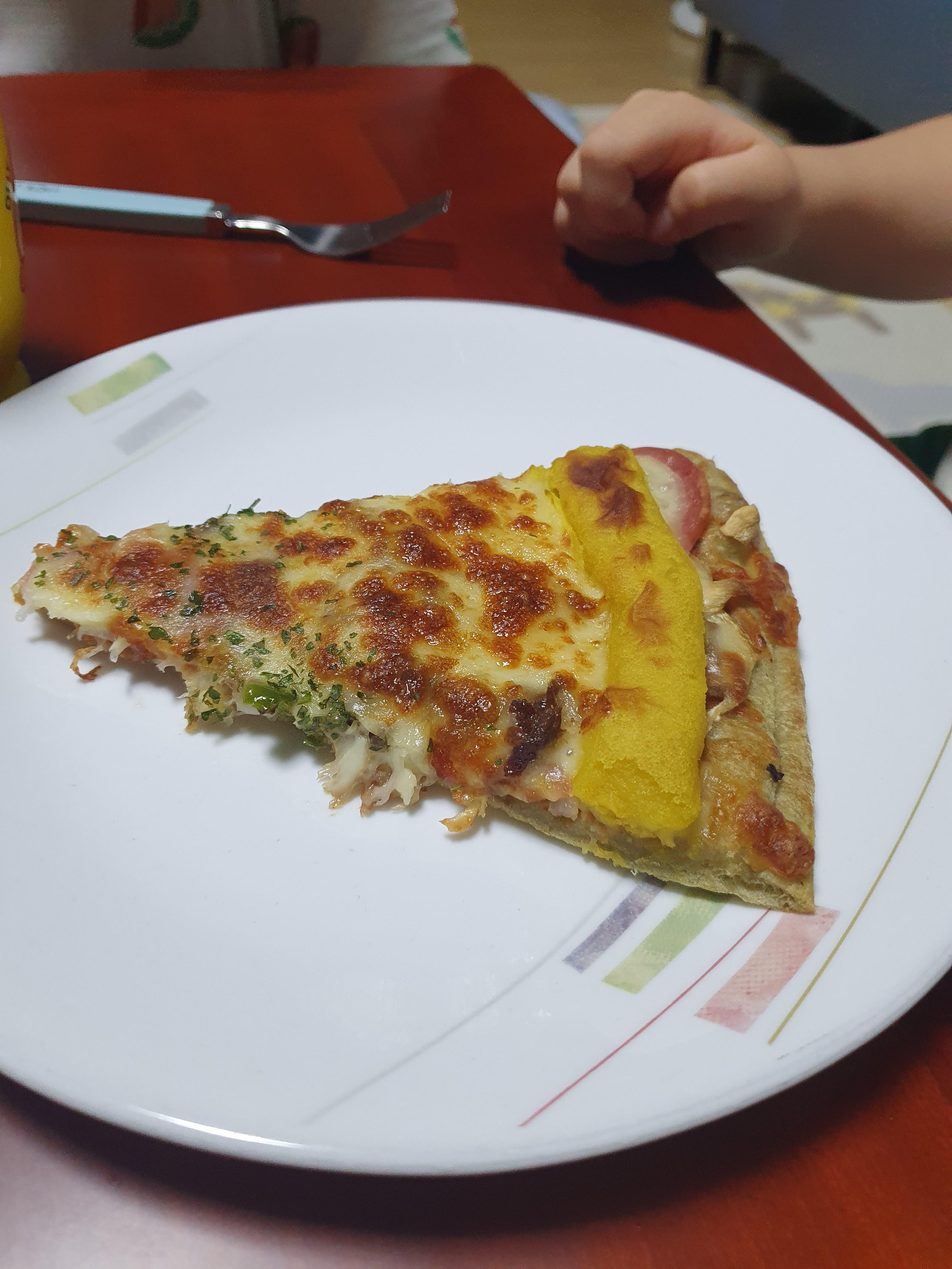 관저동 피자마루 몬스터 불고기 피자 한조각