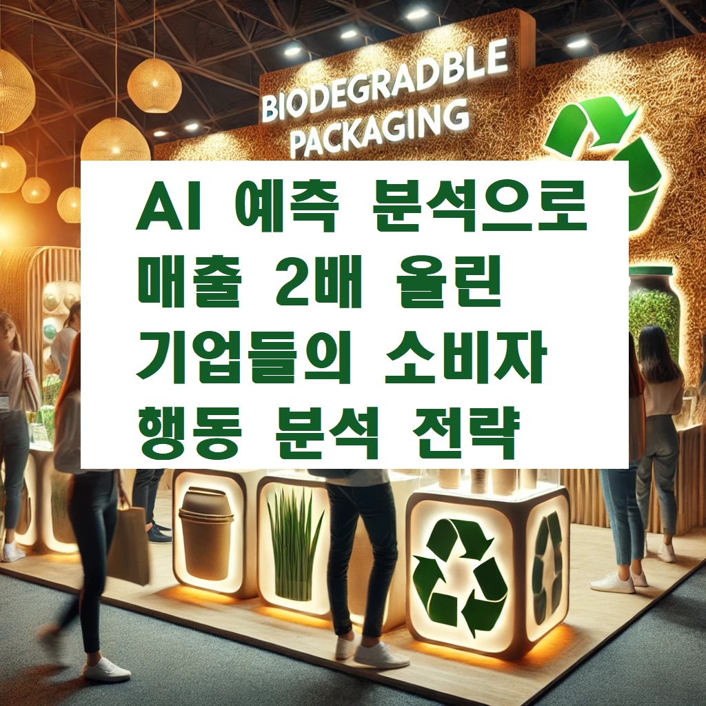 AI 예측 분석으로 매출 2배 올린 기업들의 소비자 행동 분석 전략