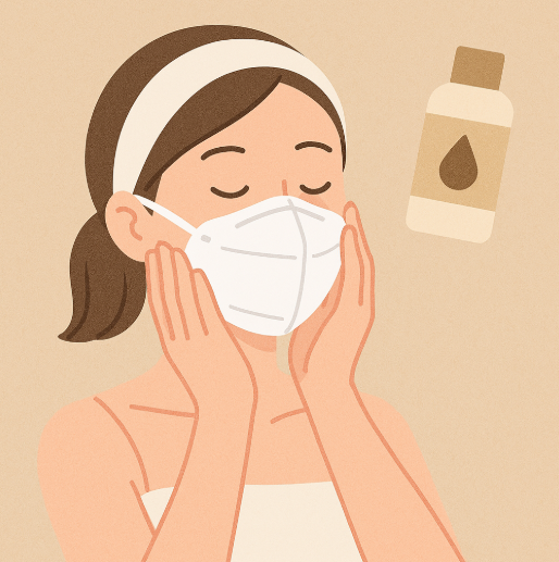 마스크와 피부관리