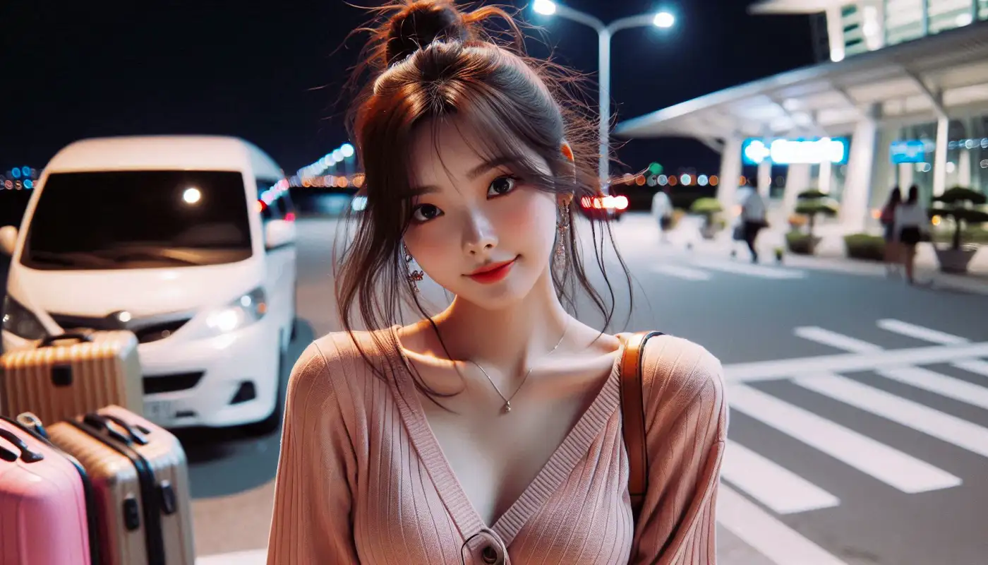 트래블로그-atm-일본-여행하는-여성의-모습