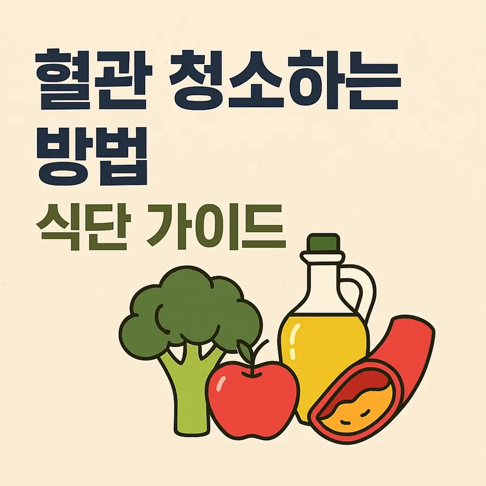 혈관청소하는 방법 식단 가이드