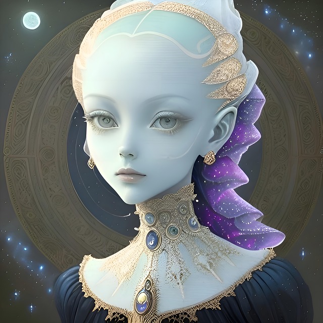 Pisces. 물고기자리 소녀.