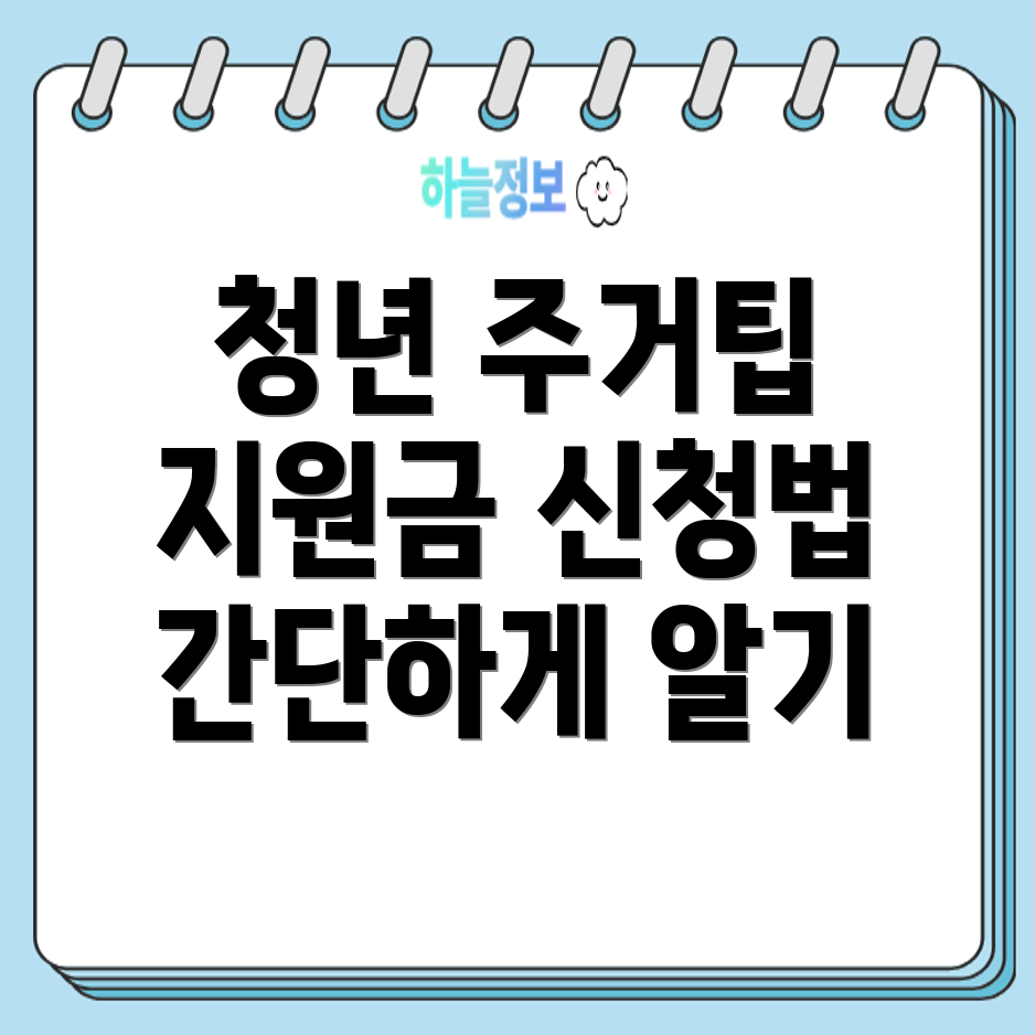 청년 주거 지원금