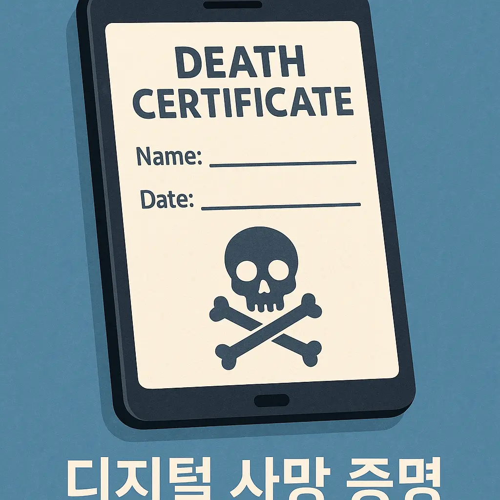 디지털 사망 증명