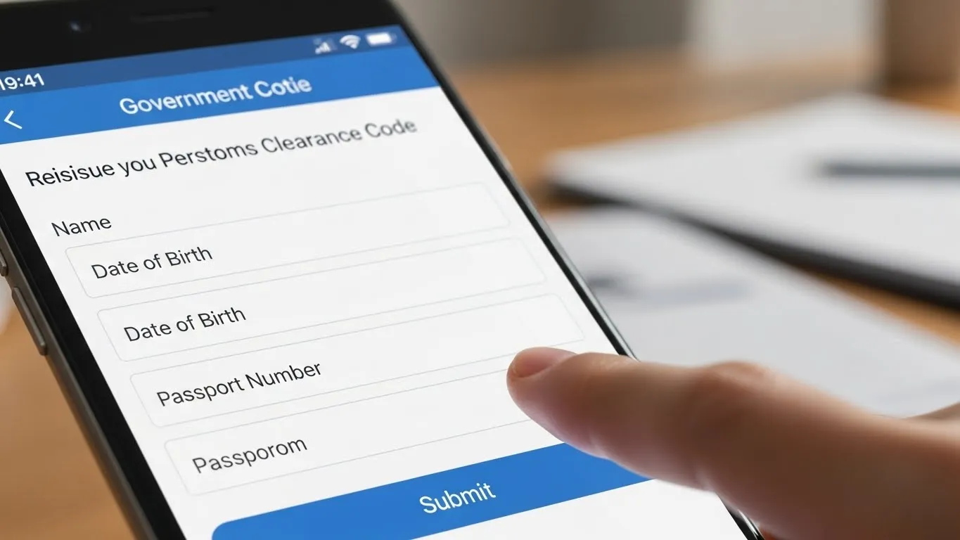 개인통관고유부호 재발급 방법