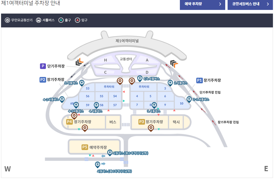 인천공항 주차 위치&#44; 요금&#44; 할인 정보