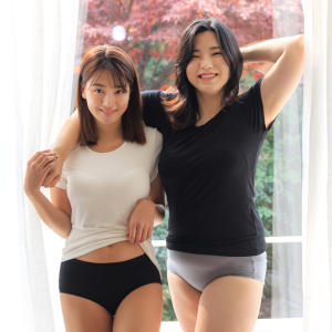 순면 샘방지 팬티 위생 생리 방수 팬티 여성 속옷 초경 선물