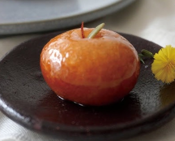 한국의 떡 종류 우메기떡(개성주악)