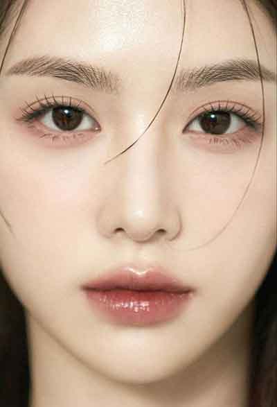 여자 인중 모양1