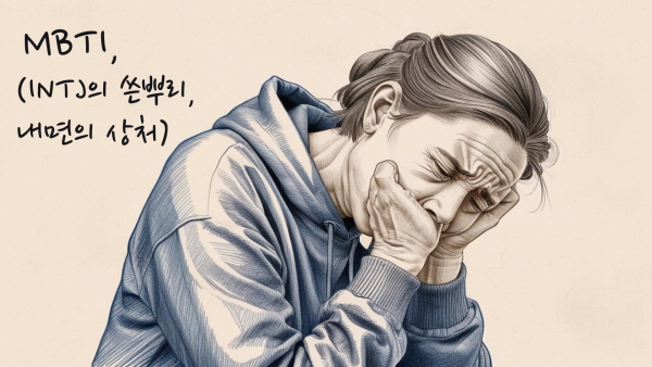 INTJ, 논리와 전략 이면에 자리한 정서적 고립감에 관한 그림