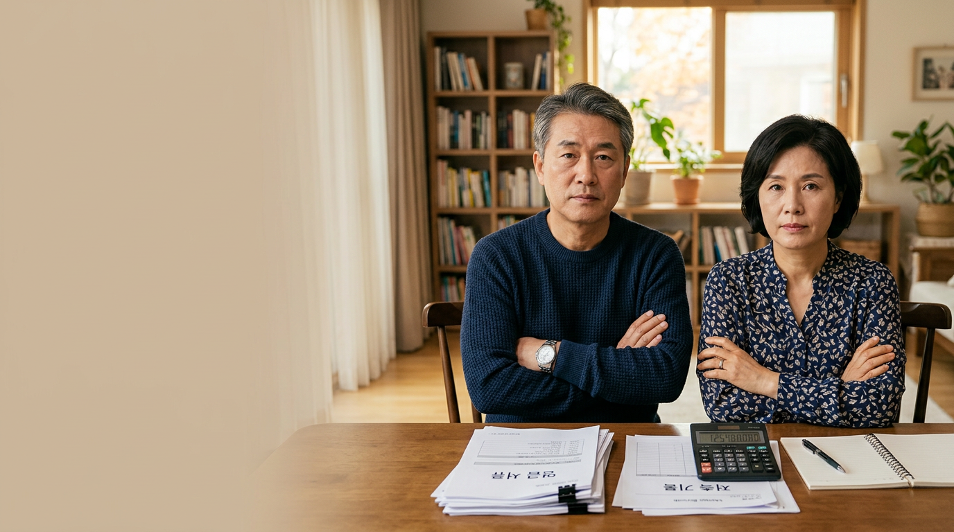 부부심각하다,자녀에게 줘야하나