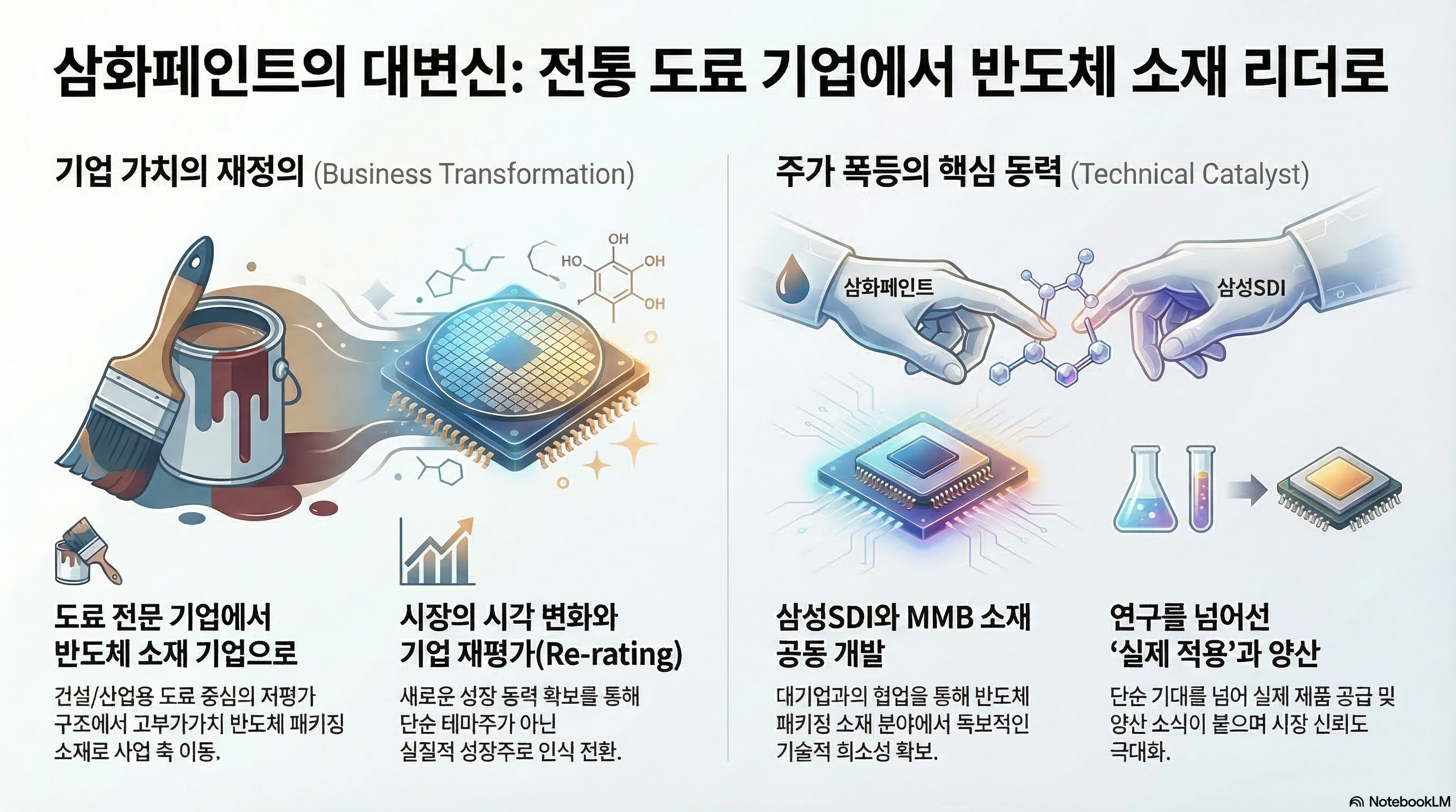 삼화페인트 주가 폭등 이유