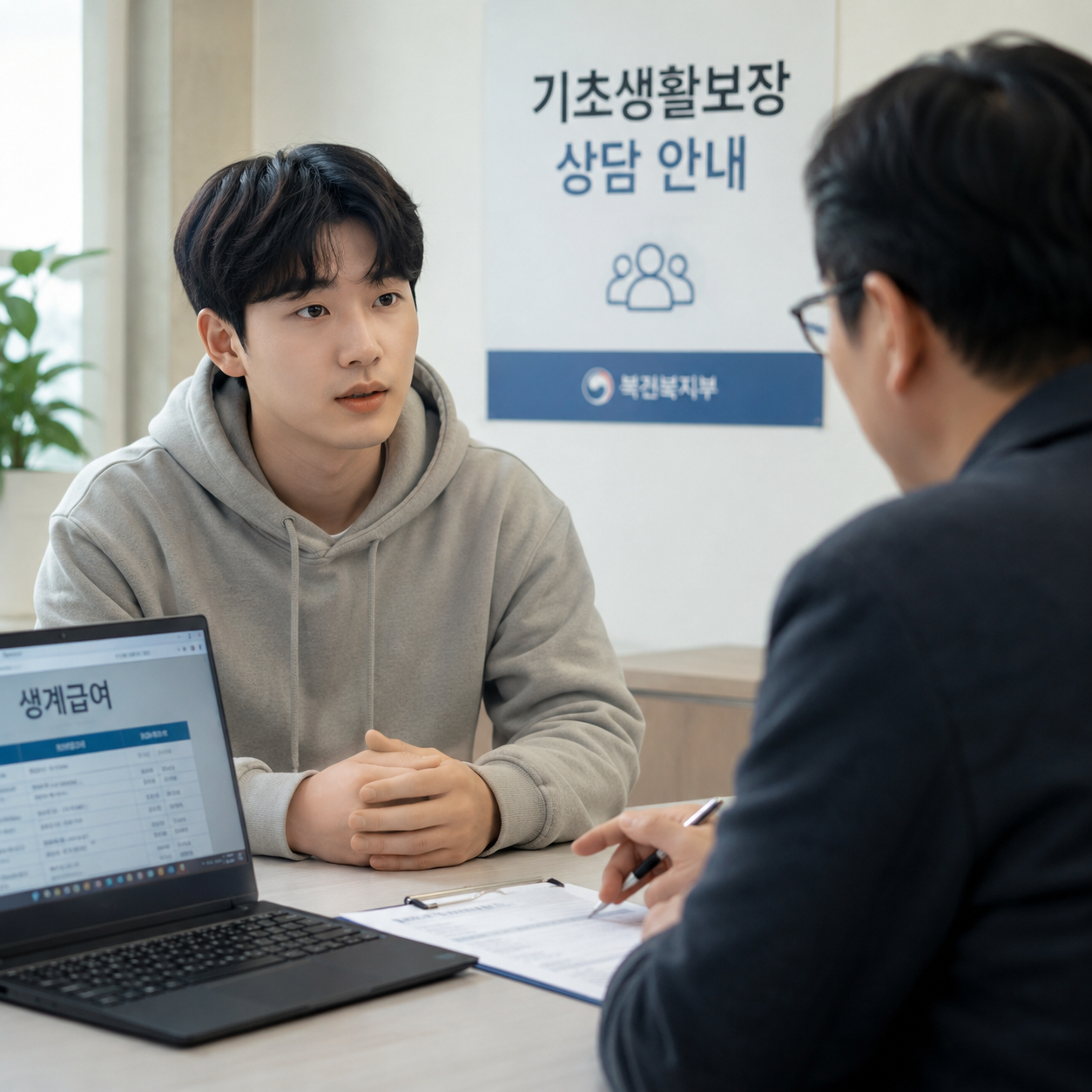 21세 기초수급자 청년, 아버지가 일하면 생계급여 끊길까요?