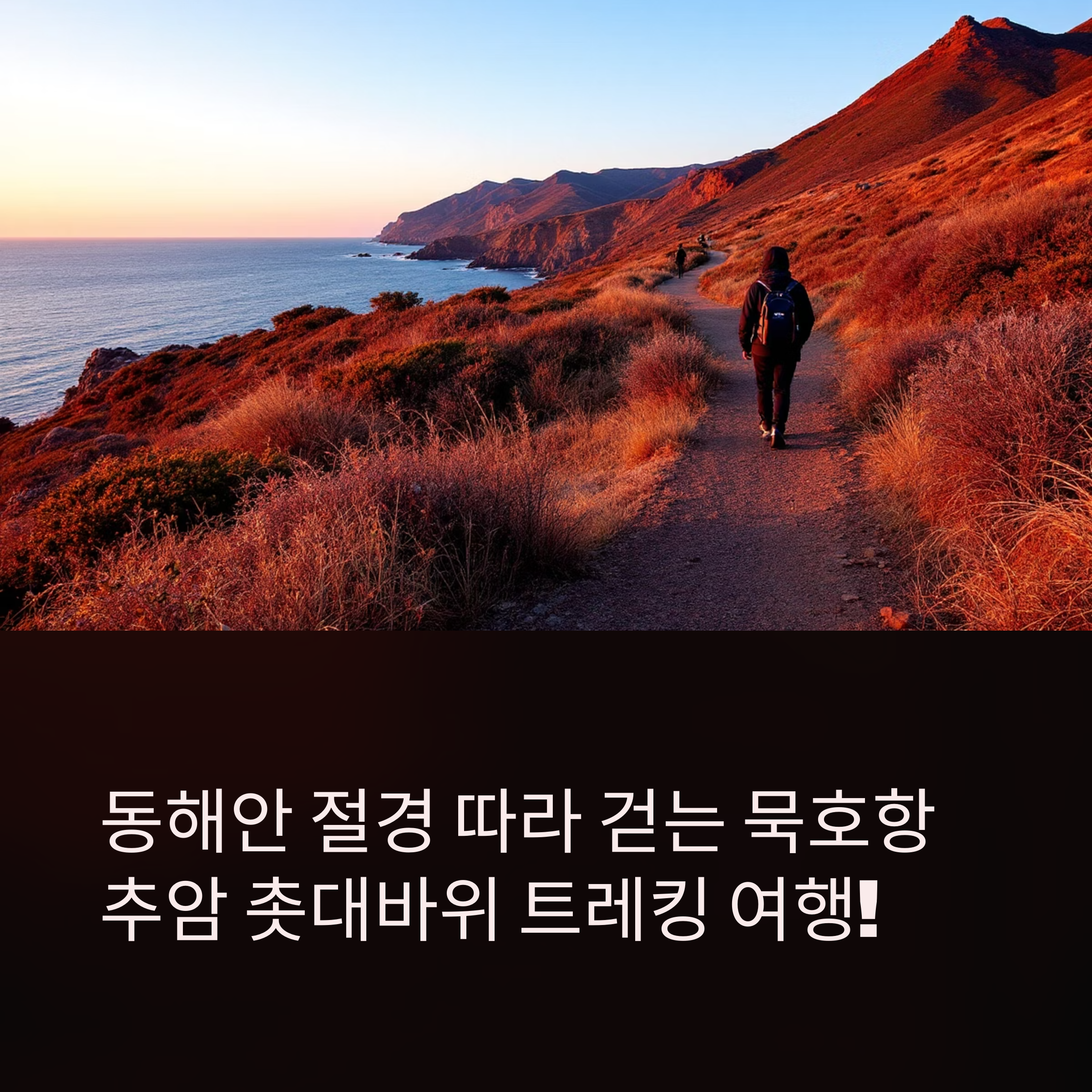 묵호항-추암 촛대바위 트레킹 여행