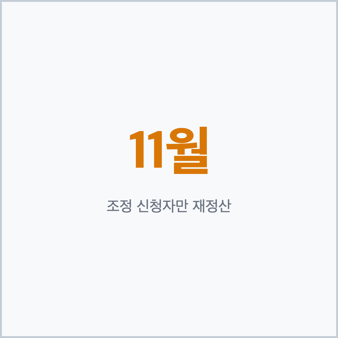 건강보험료 연말정산 소득정산제도 11월 재정산