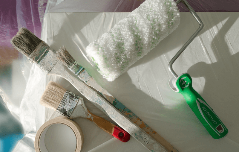 붓-롤러-페인트