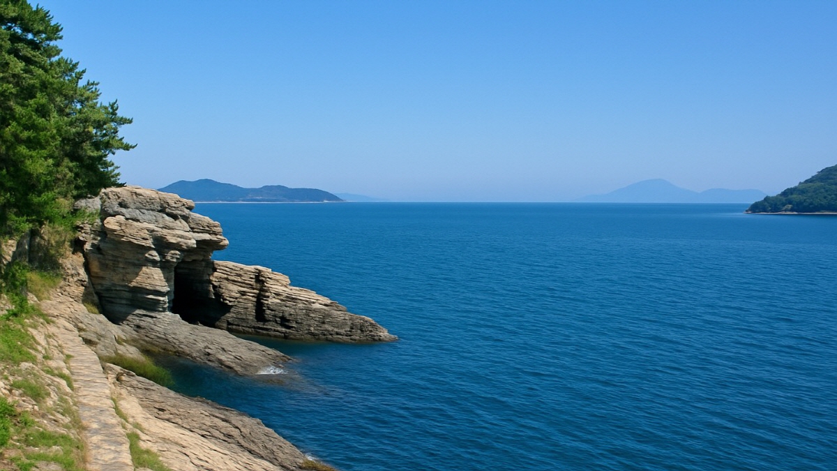 경남 고성 여행 명소 상족암 해변1