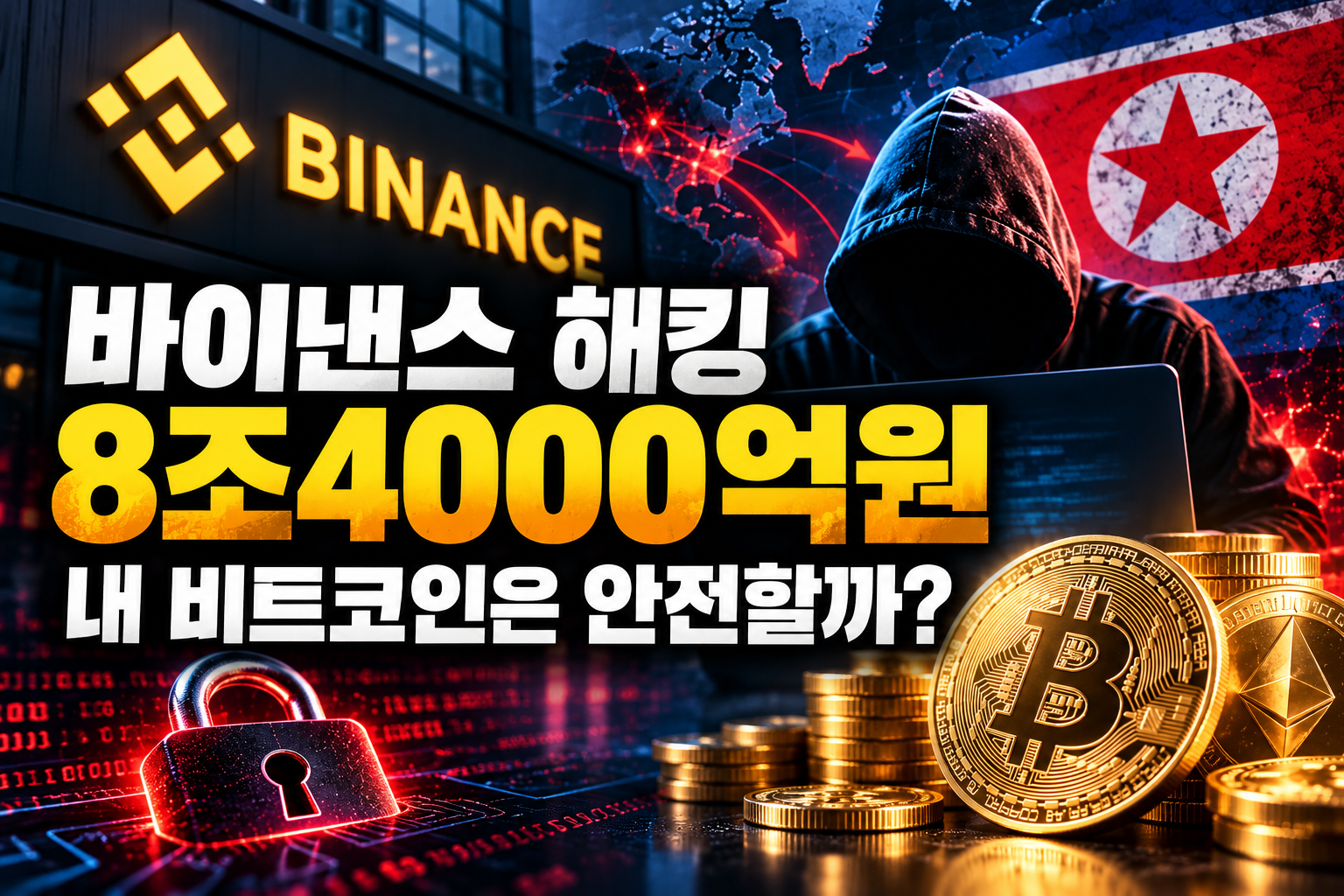 바이낸스 해킹 8조4000억원 피해와 비트코인 자산 안전 및 북한 해커 배후설