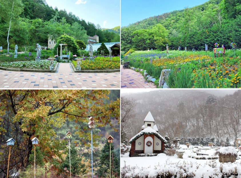 허브나라 4계절