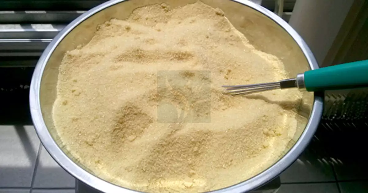 굳은 설탕이 새것처럼