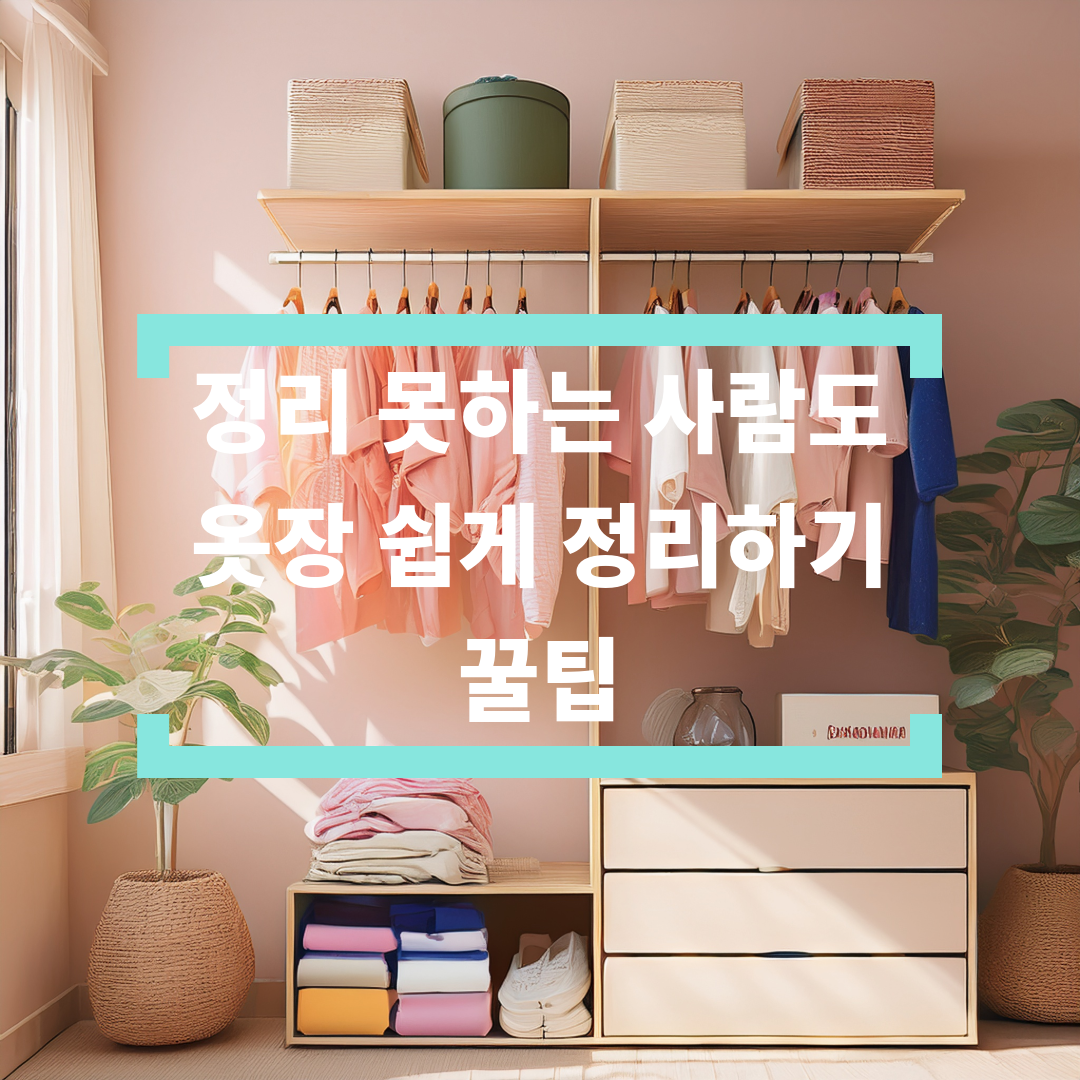 옷장쉽게정리하는꿀팁
