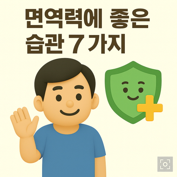 면역력에 좋은 습관/gpt