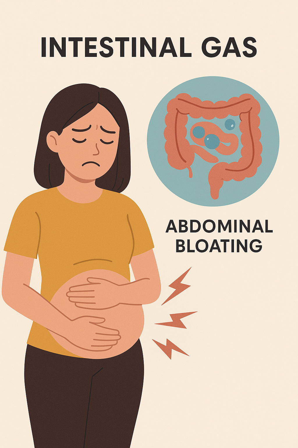 장 가스 배출시키는 구체적 방법