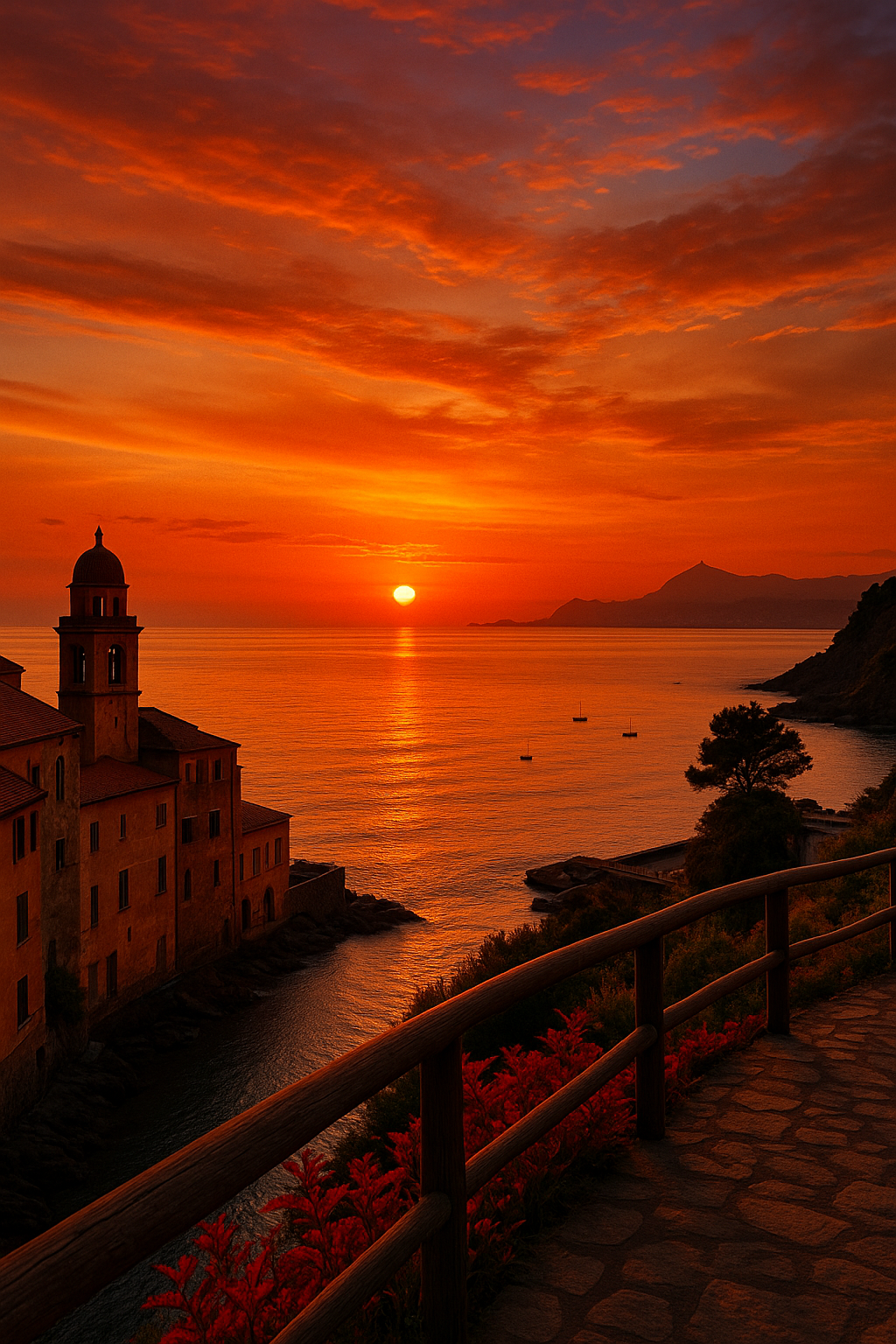 유럽의 가장 매혹적인 일몰 명소들