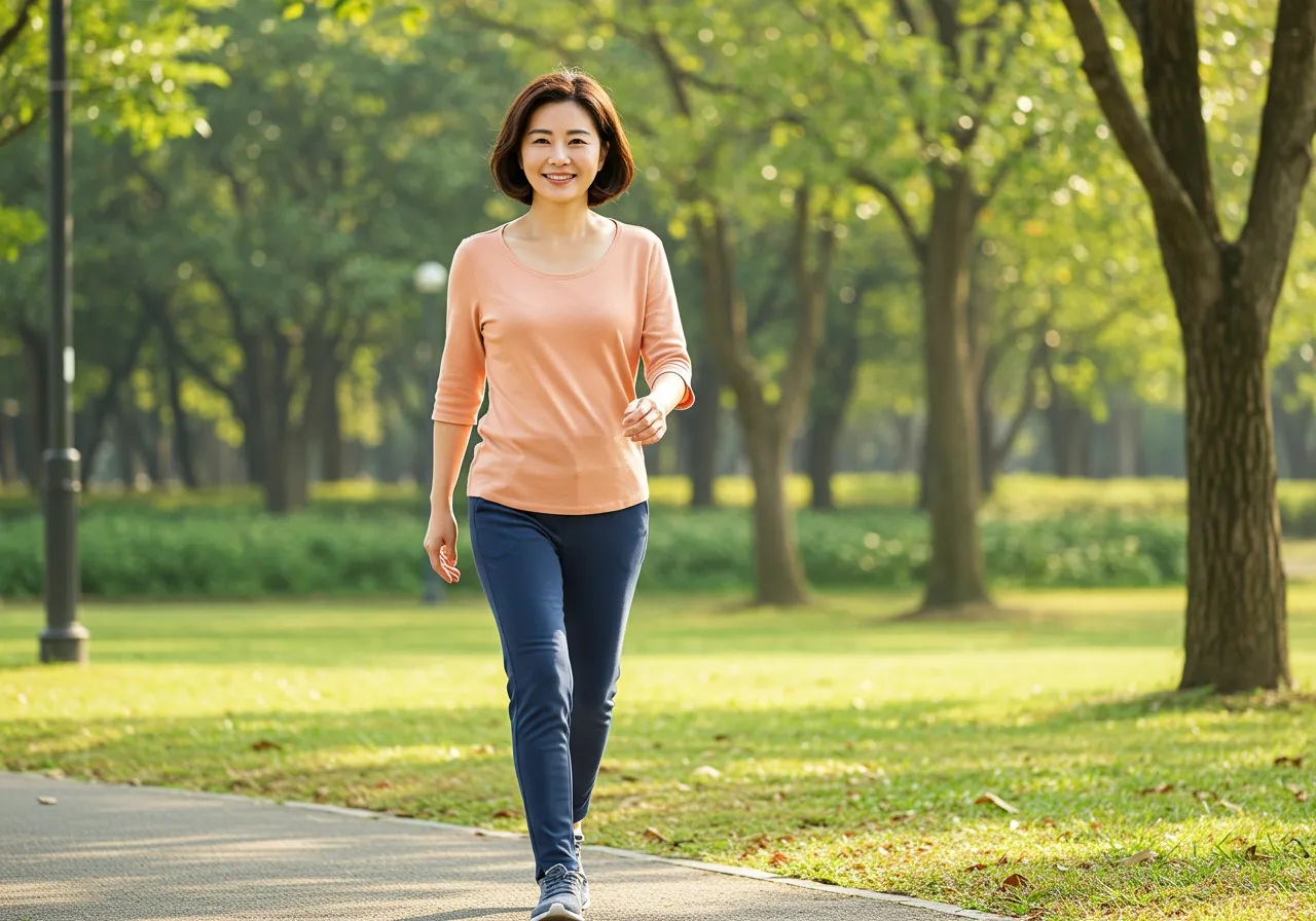 무릎통증, 걷기자세, 관절건강, 스트레칭루틴