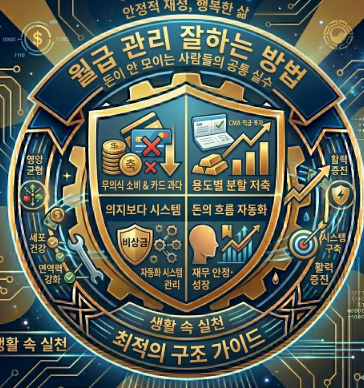 월급 관리 잘하는 방법