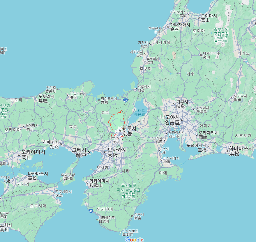 교토 위치