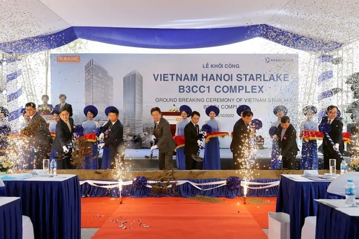 대우건설&#44; 하노이의 강남&#39; 스타레이크 신도시 복합사업 착공 Khởi công Khu phức hợp B3CC1 Starlake Hà Nội
