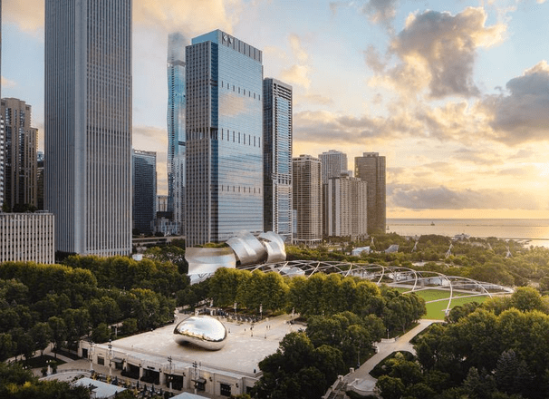 미국 시카고 일리노이 위치 좋은 숙소 추천 킨지 호텔